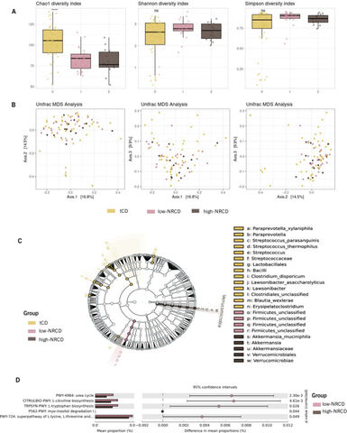 Figure from: Microbiome gut community structure and functionality are associated with symptom severity in non-responsive celiac disease patients